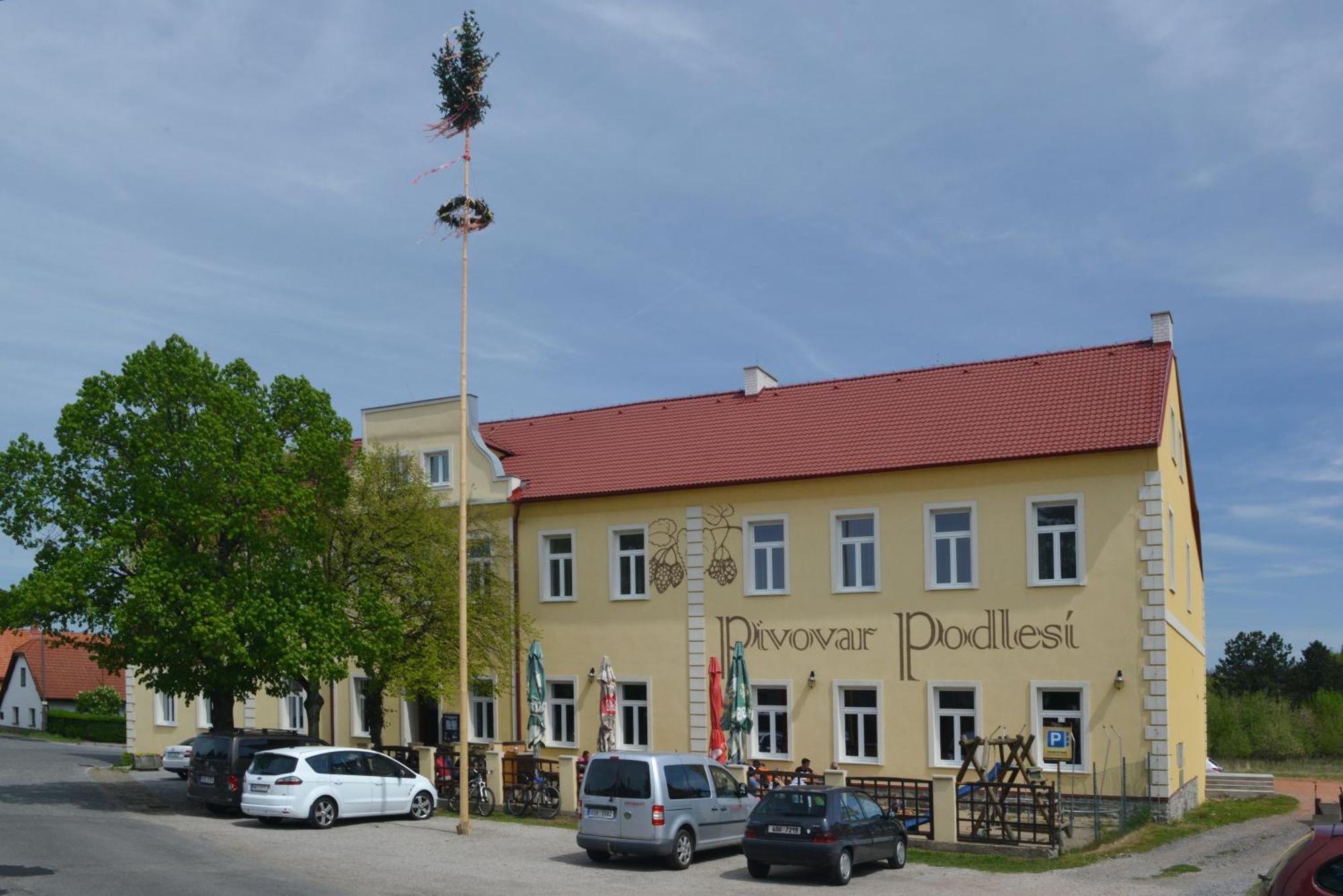 Penzion Pivovar Podlesí Příbram Exterior foto